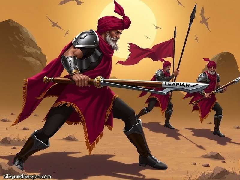 Intense Combat in Sikh Guardian Legion Sikh Guardian Legion Combat